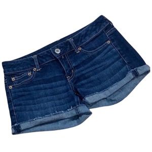 American Eagle Stretch Blue Jean Shorts